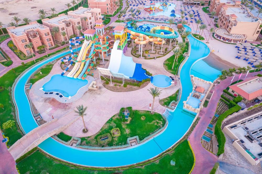 Charmillion Club Aquapark Hotel Sharm el-Sheikh Exterior photo Aerial view of the park